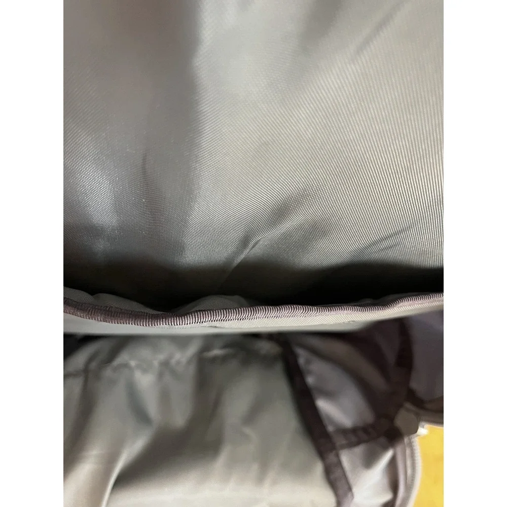 The North Face Connector Backpack Gray Laptop ⭐️School⭐️ Travel Park City Patch